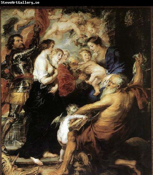 Peter Paul Rubens Our Lady with the Saints